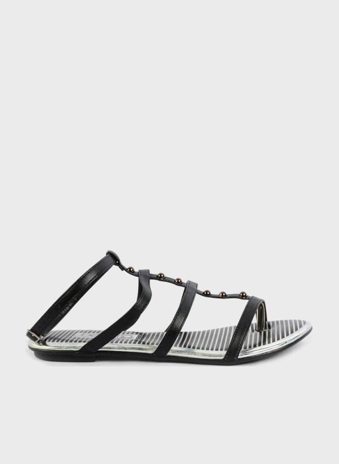 Multi Strap Flat Sandals
