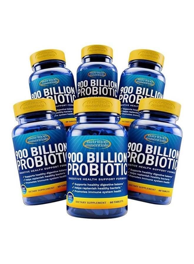 Gmp Certified Probiotic Dietary Supplement 6 Bottles 360 Capsules