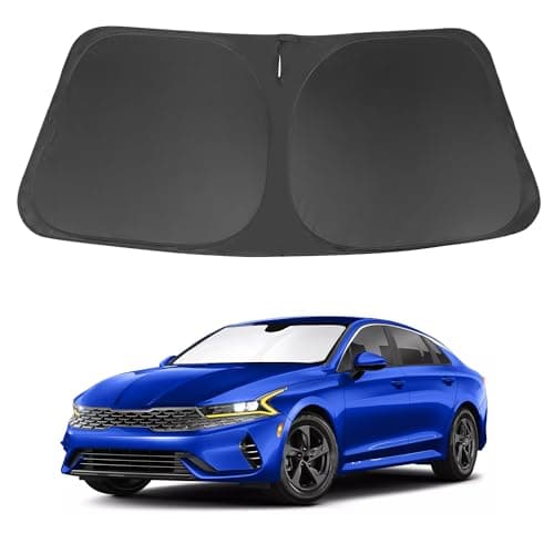 Windshield Sun Shade Custom 2021-2024 2025 2026 Kia K5 / 2020-2024 2025 2026 Hyundai Sonata Accessories Front Sunshade Shield Blocker Sun Visor Heat Protection