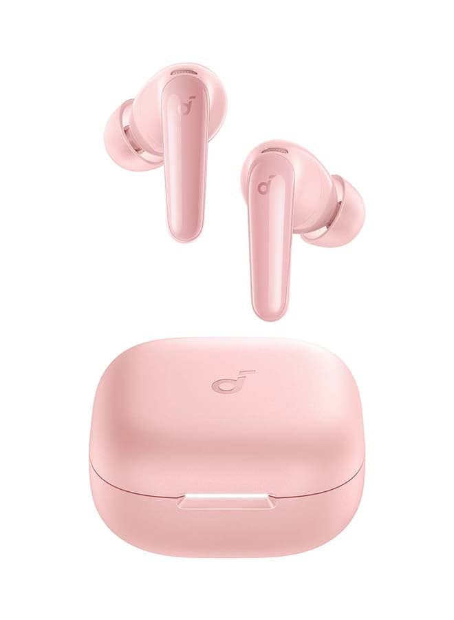 P31i by Anker, Real-Time Adaptive Noise Cancelling, Hi-Res Sound, Translation Earbuds, 50H Playtime, Wireless Earbuds, Bluetooth Earphones, Spatial Audio, Fast Charging, IP55 Pink