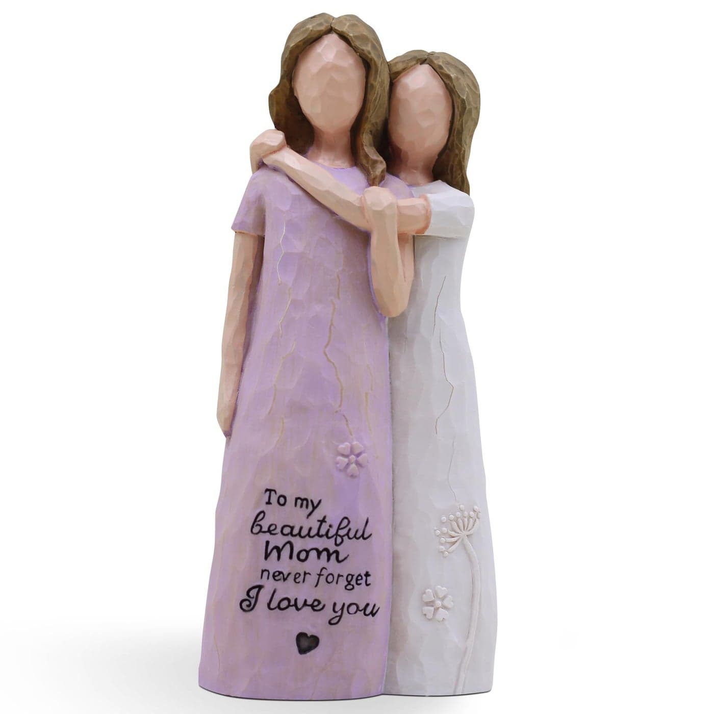 AcowSpt Mom Birthday Gifts Mother of The Bride Gift Mom Gifts for Christmas Sculpted HandPainted Figurine