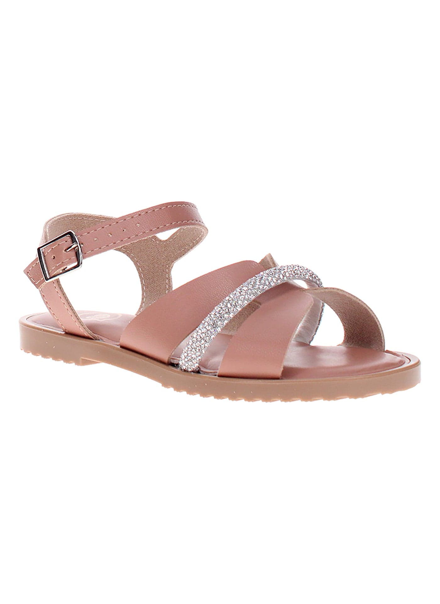 Molekinha Junior Girls’ Flat Sandals with Back Strap – Secure Fit and Comfortable Daily Wear — 33 EU