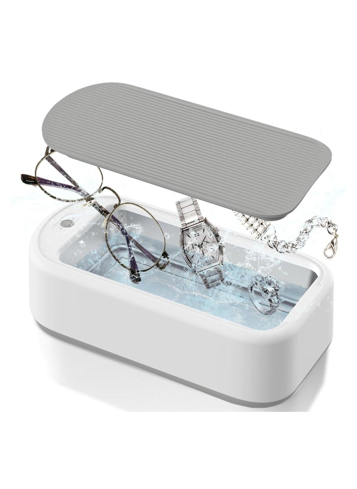 Ultrasonic Cleaning Machine Tank Cleaner Washer for Jewelry, Glasses Watch