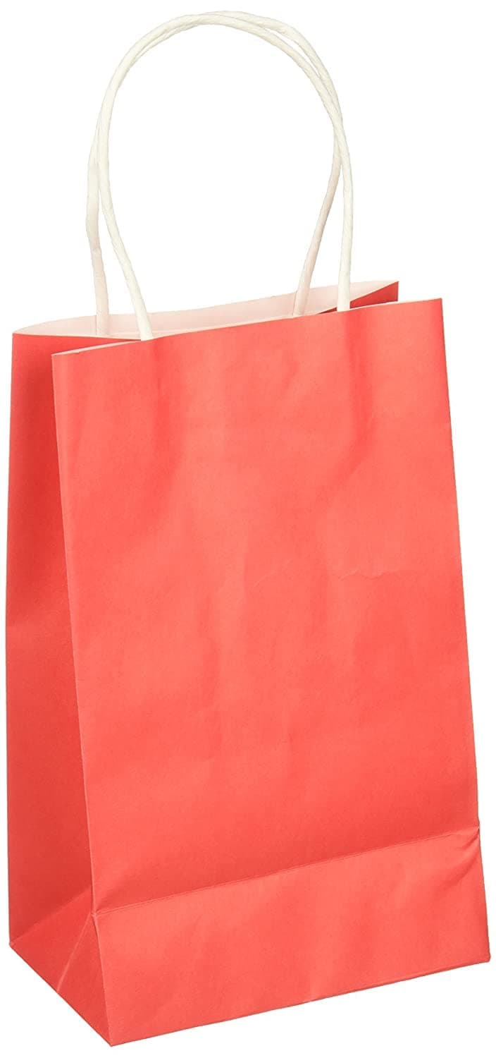 Elegant Red Cub Paper Bag Value Pack 85 x 525 x 35 10 Pieces Perfect for Parties Events Gifts More