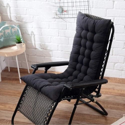 Hundur Store Cushion Pad,Garden Patio Thick Large Rocking Chair Cushion Recliner Relax Chair Pad for Rattan Recliner Indoor Outdoor 16x43inch