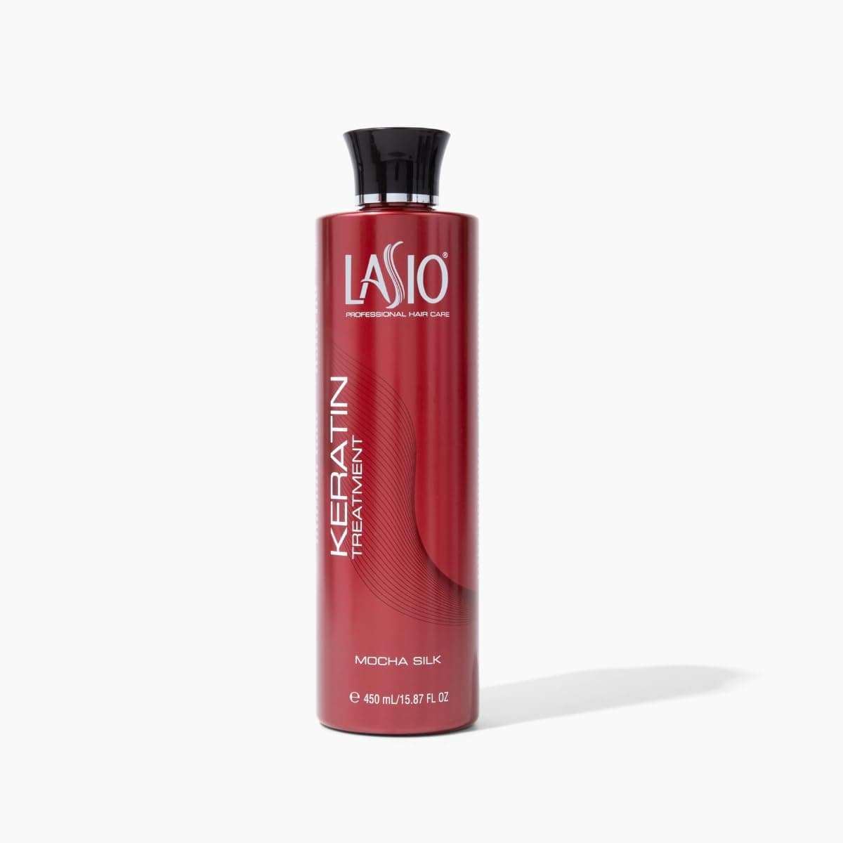 Lasio Mocha Silk Keratin Treatment Serum 1587 Fl Oz Hydrated FrizzFree Hair Infused with Cacao Oil Reduces 90 of Curls for 2b 4c Hair Fume Free