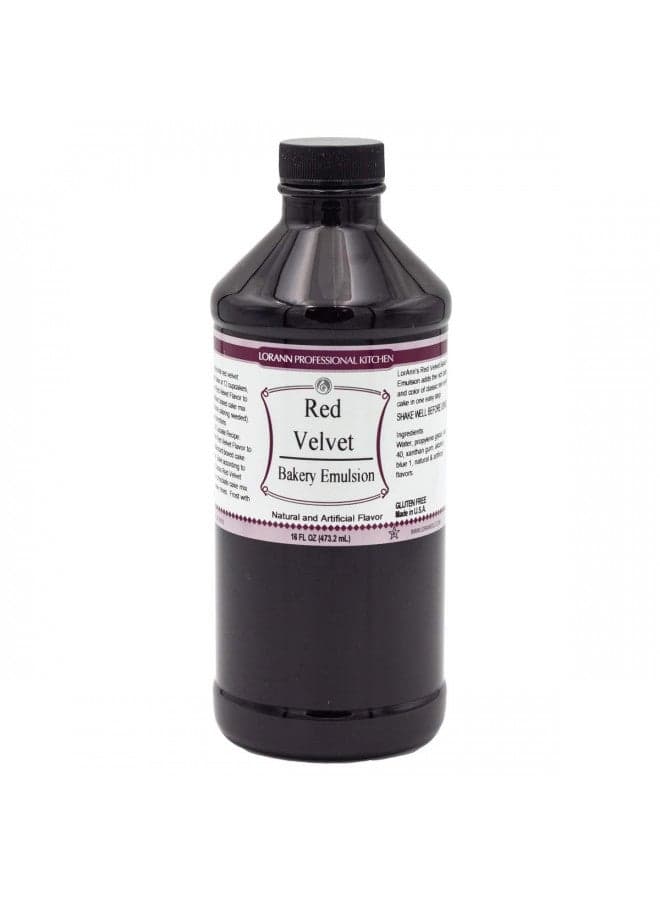LorAnn Red Velvet Bakery Emulsion, 16 ounce bottle