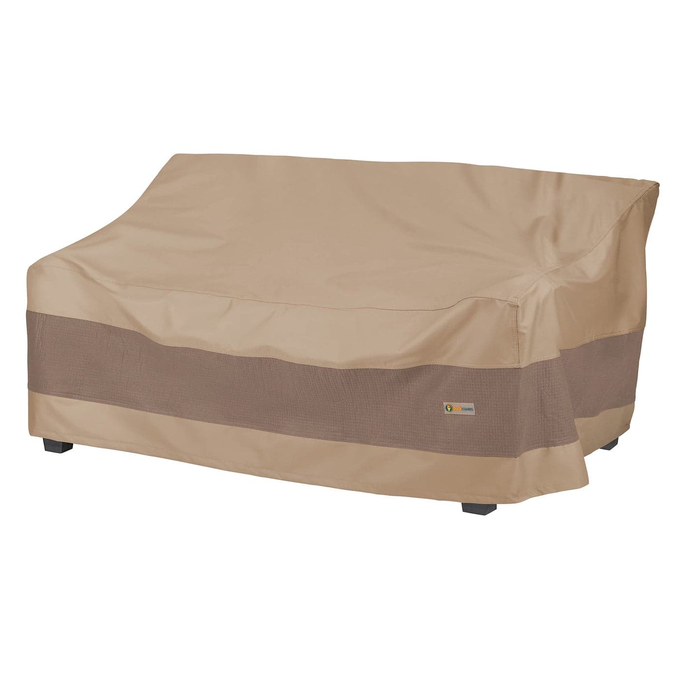 DUCKCOVERS Elegant Waterproof 79 Inch Patio Sofa Cover Patio Furniture Covers