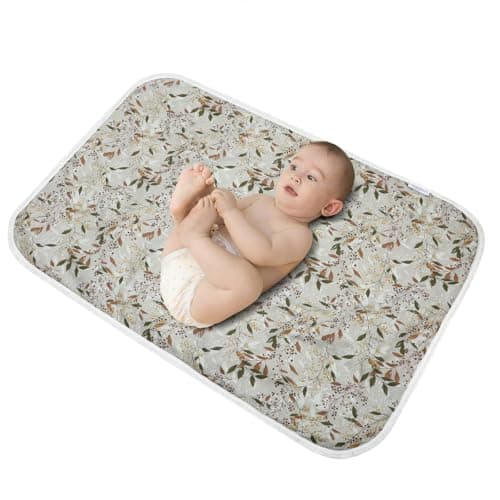 Baby Diaper Changing Pad 21 58 x 315 Waterproof Changing Pad Liners Reusable Soft and Absorbent Portable Changing MatLeaf1PCS