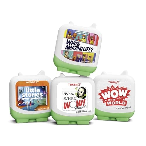 Tonies Wondery Kids Clever Set - 4 Pack