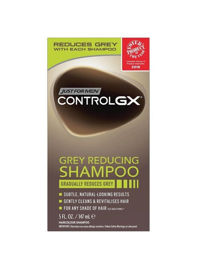 Just For Men Control GX Grey Reducing Shampoo, 5 Fluid Ounce