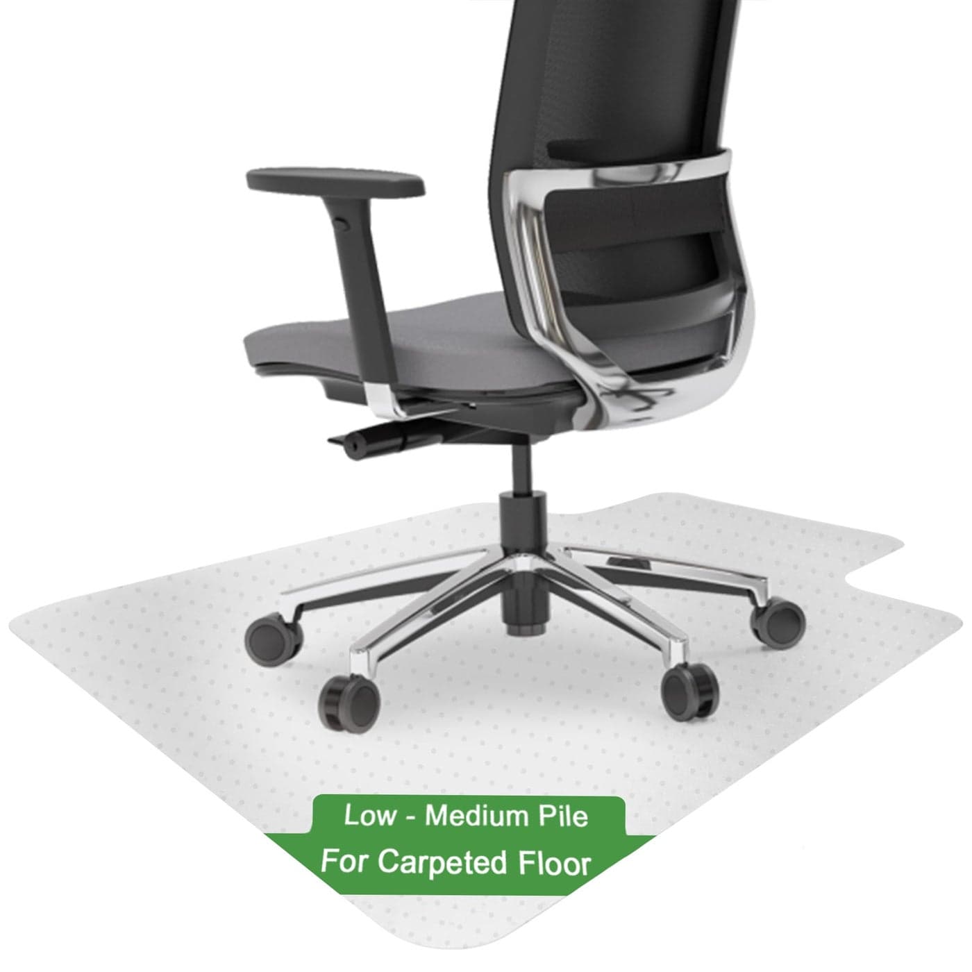 Chair Mat for Carpet Low Pile 14 Thick Carpet Protector for Office Gaming Computer Desk Chair Heavy Duty Desk Chair Mat for Carpeted Floors Semi Transparent for Carpet Floor