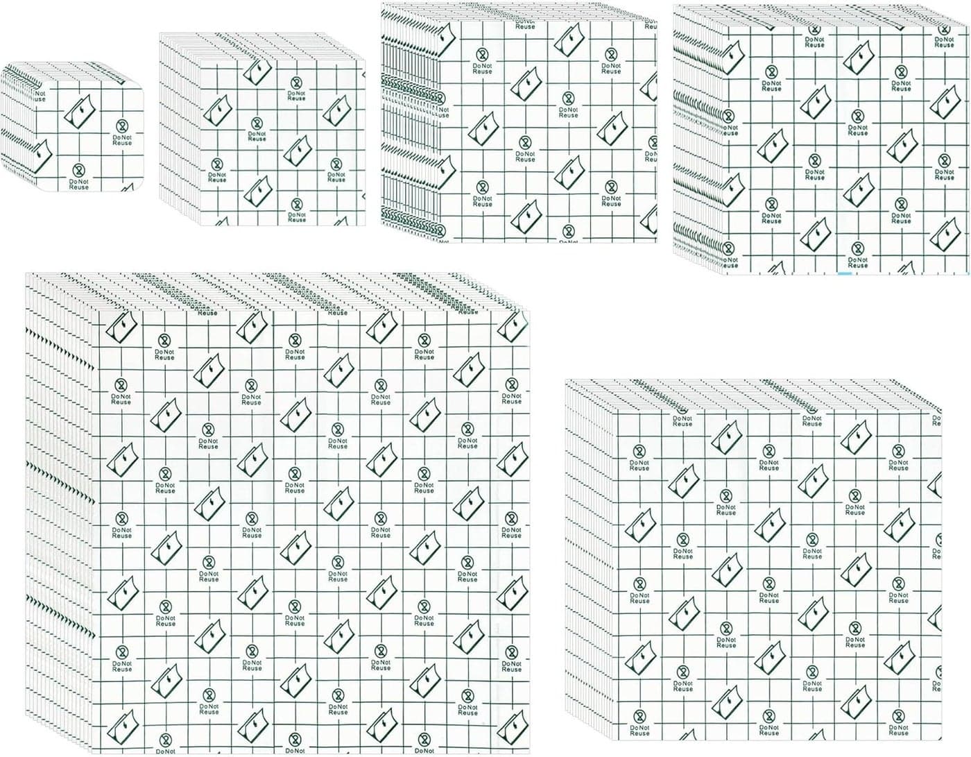 Woanger Transparent Stretch Adhesive Bandage Waterproof Bandage Transparent Film Dressing Clear Bandages Waterproof Tattoo Bandages Shower Patch Film Cover234568 in