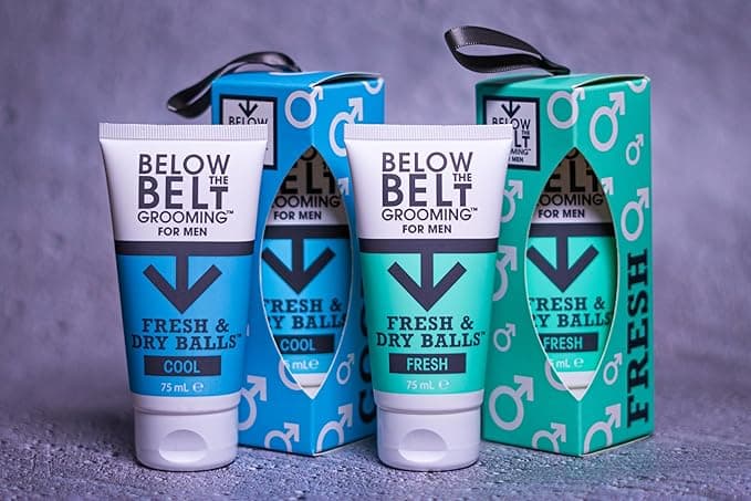Below The Belt Grooming Fresh Dry Balls Intimate Deodorant Fresh Bauble 75ml
