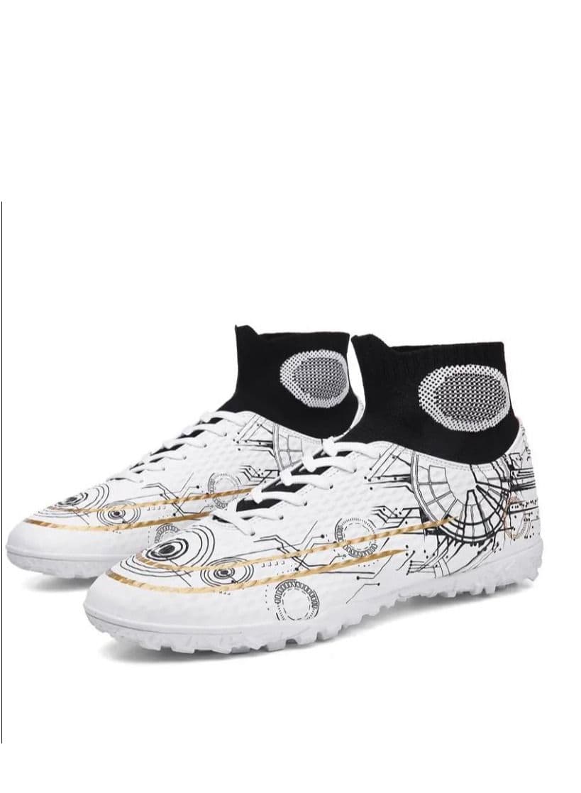 Football Shoes Male Broken Nail Primary Mandarin Duck Couple Artificial Grass Sports