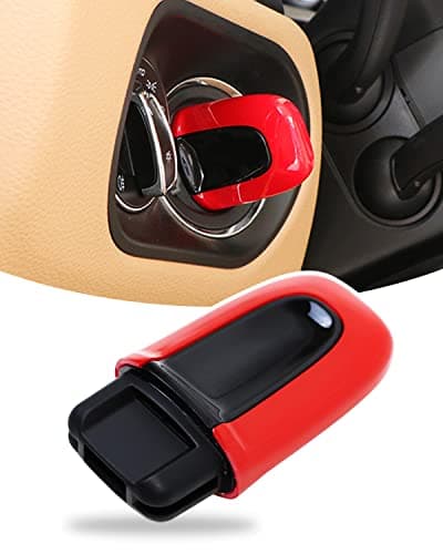 LIMBQS Red Entry and Drive Comptatible with Porsche Cayenne Panamera Macan 911, Keyless Enter Cover Comptatible with Porsche 718 (New)