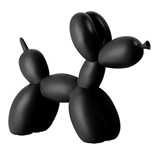 XIAOMAGG Creative Balloon Dog Sculpture Modern Home Decoration Trendy Animal Art Ornaments Collection Figurine Bedroom Living Room Office Desktop Resin Decors