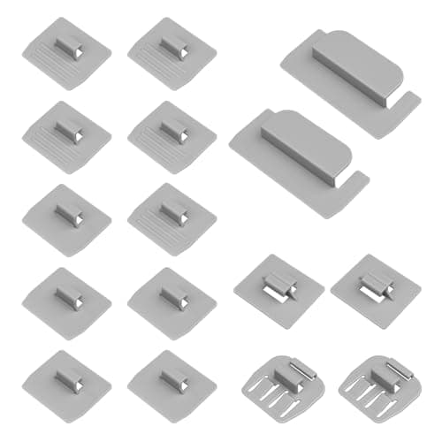 KUNIST Clips for Tesla Model 3/Y Sunroof Sunshades (Grey)