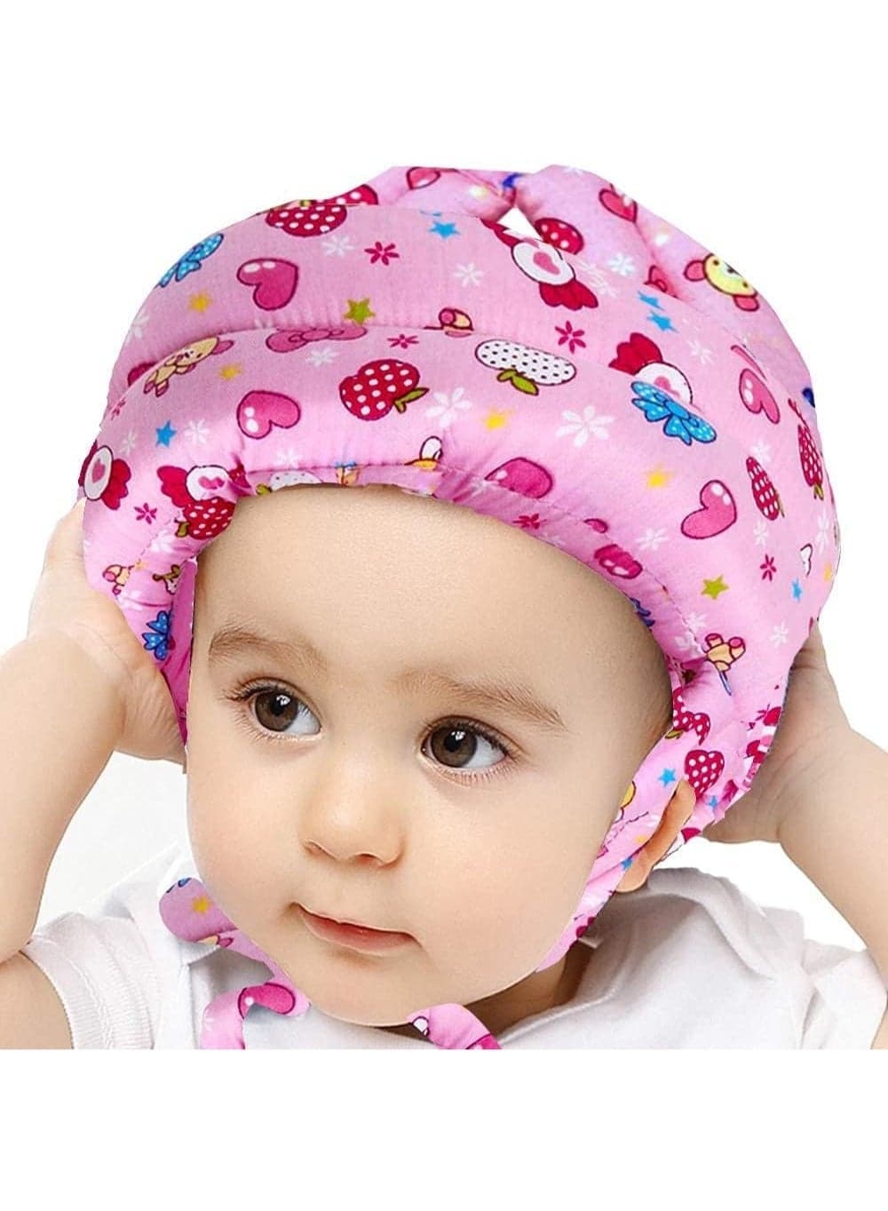 Baby Infant Toddler Helmet, Kid Safety Head Cushion Bonnet, Adjustable Protective Cap, Breathable and Soft, for Running Walking Crawling Helmet for Kids