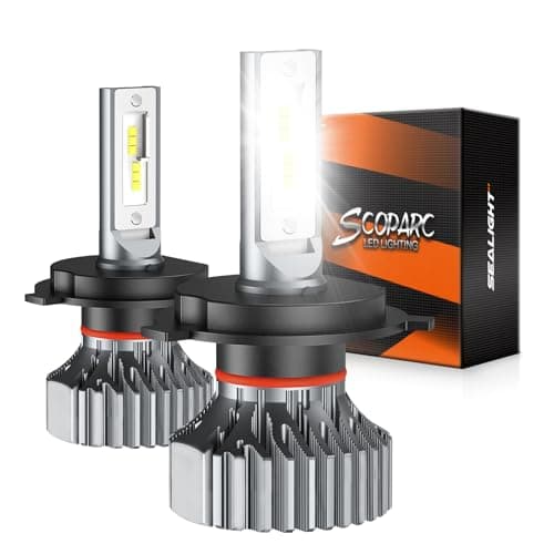 SEALIGHT 9005/HB3 9006/HB4 Fog Light Bulb, Pack of 4