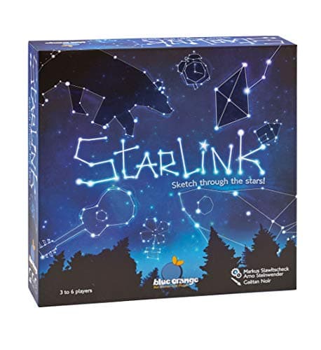 Blue Orange Games Starlink Party Game New Party Drawing Game for 3 to 6 Players Recommended for Ages 8 up