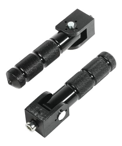 RACOONA Foot PegsBike PegsFoldable Motorcycle Foot PegsCar Accessories 8MM Motorcycle Pegs90 Degree Fixed Folding Passenger PedalUniversal Footpeg Aluminum Pedals for Electric Motor Bicycle ATV