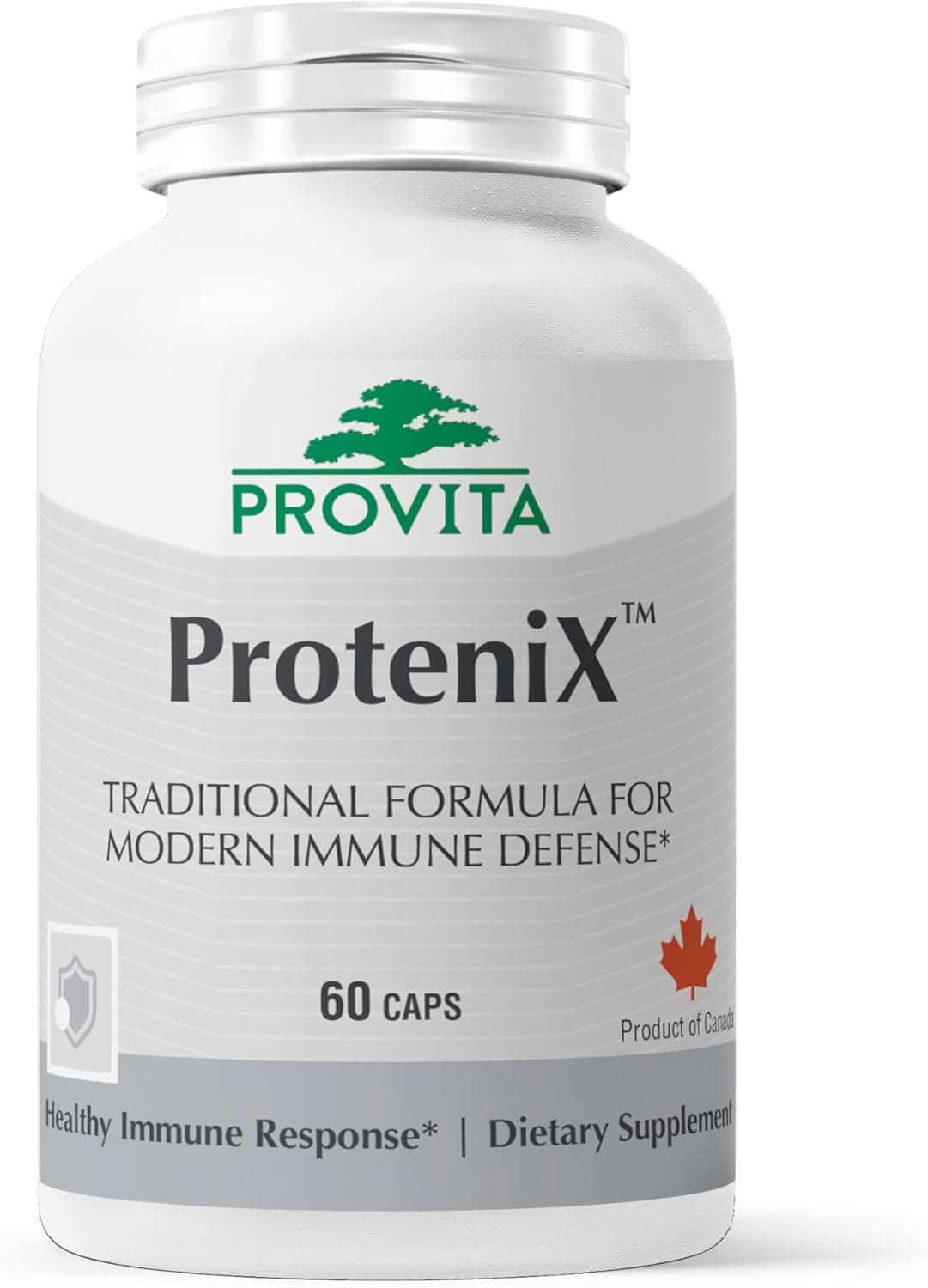 PROVITA ProteniX Traditional Chinese Medicine Formula for Enhanced Immune Response During Cold Flu Season 60 Capsules