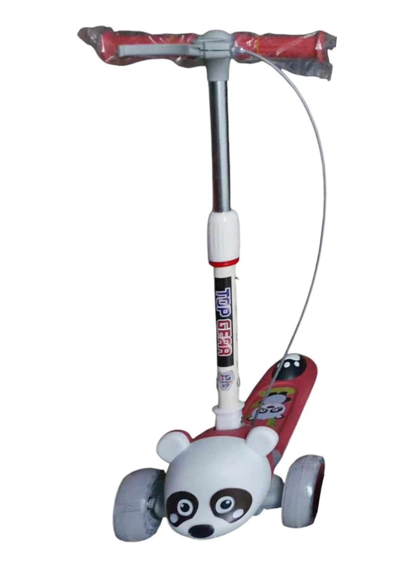 Top Gear Kick Scooter TG 633 for Kids Ages 3-8 Foldable - 3 Wheel Scooter and Adjustble Height - Red
