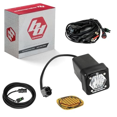 Baja Designs S1 LED Universal Hitch Light Kit - Universal Fit, Includes Toggle Switch Harness