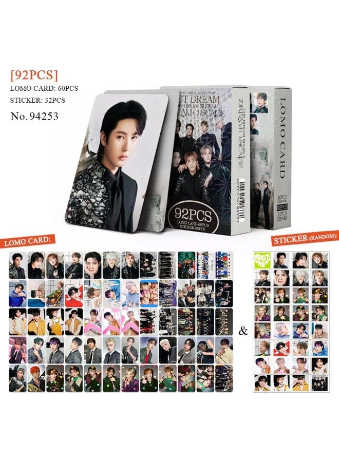 92 Nct Dream Album Peripheral Photo Card Mini Sticker Collection Should Be Supported By Double-sided Lomo Card