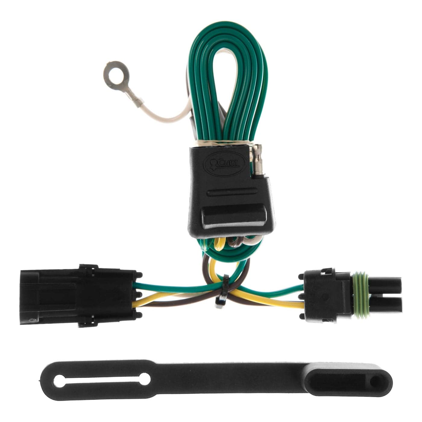 CURT 55312 VehicleSide Custom 4Pin Trailer Wiring Harness Fits Select Chevrolet S10 GMC S15 CK Suburban Syclone Isuzu Hombre