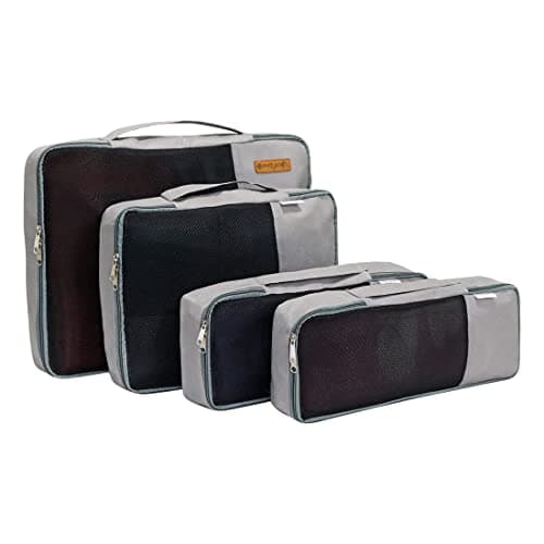 PrettyKrafts packing Orgnizers Travel bags (Set of 4), Grey