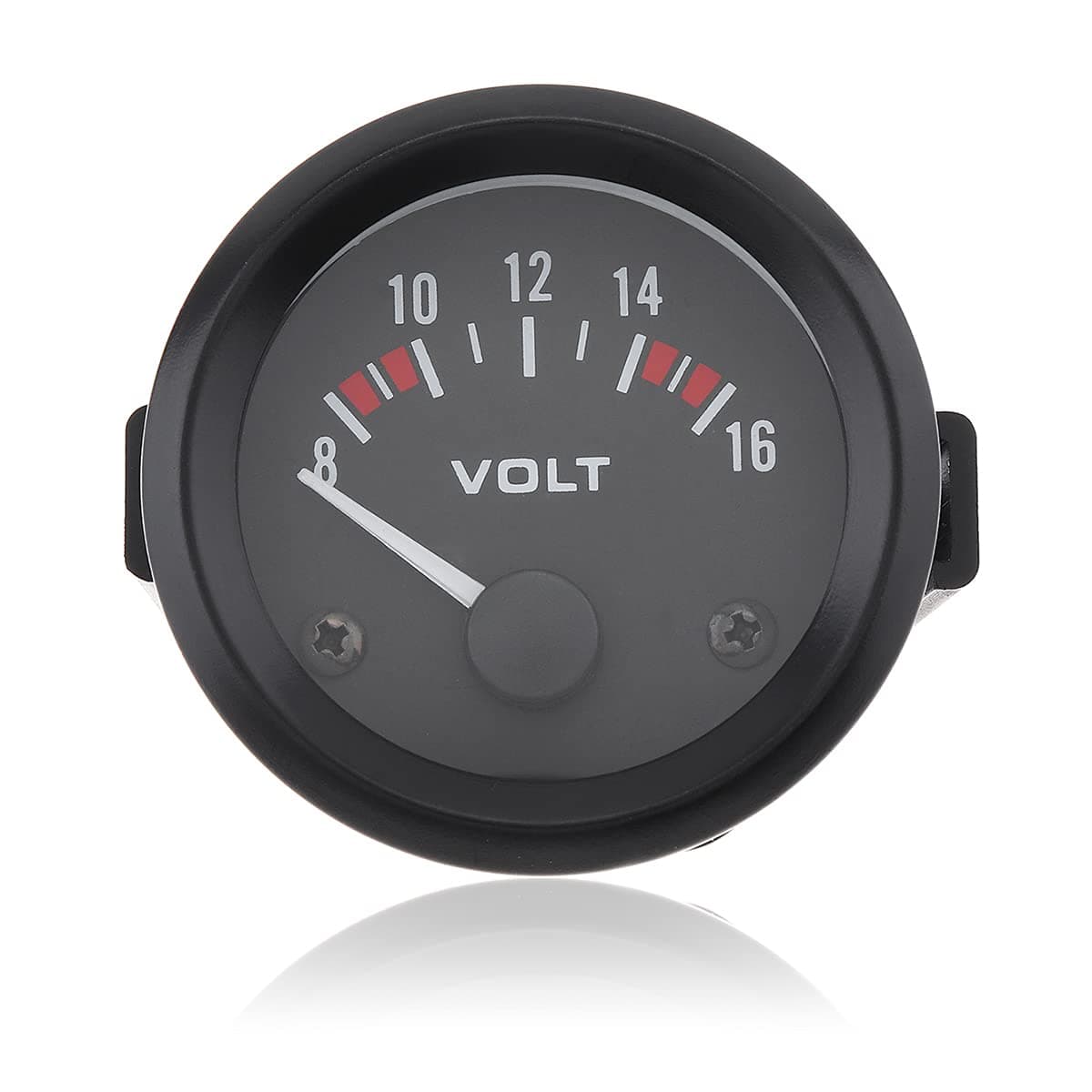 ePathChina 2 52MM 12V 816V Universal LED Electrical Car Voltmeter Voltage Gauge Meter