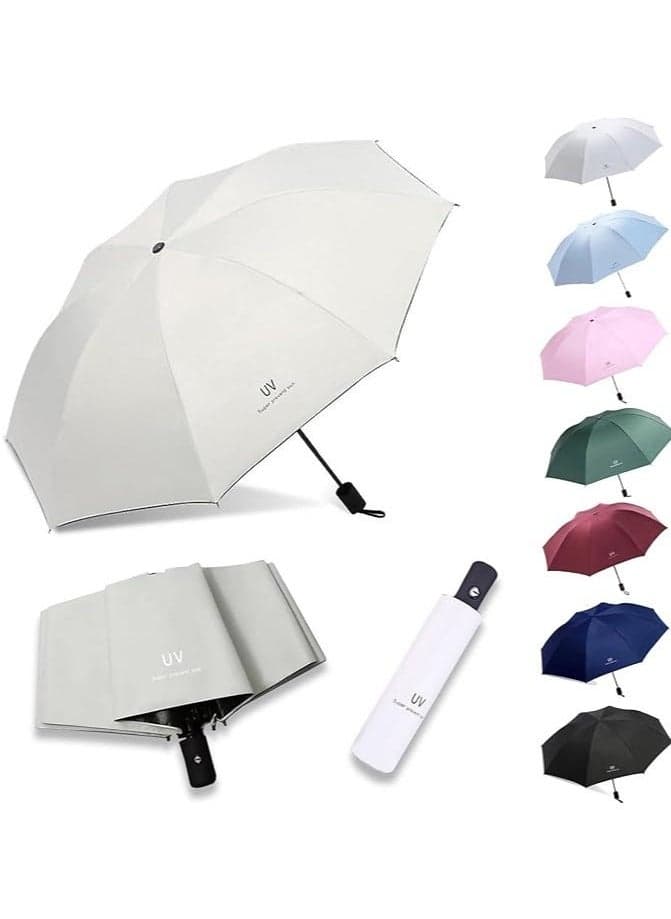 UV Foldable Umbrella for Winter, Summer and Sun Protection with UPF 50+, Automatic Open/Close Function – For Rainy Day, Summer