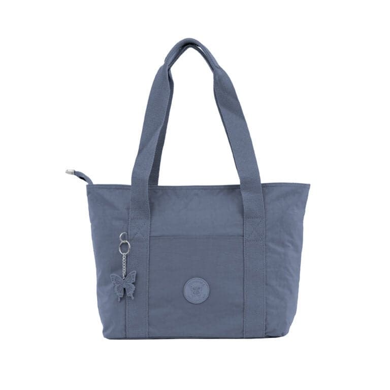Unisex Large Bag – Blue, Water-Resistant Nylon, 15.7L