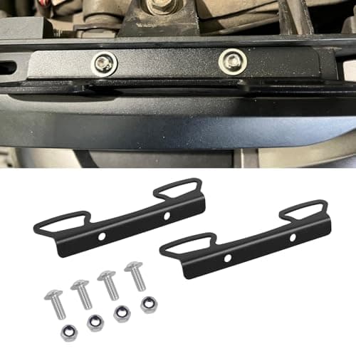 Rear Seat Tie-Downs Black Passenger Handles Seat Replacement for Honda Goldwing 1800 GL1800 2018-2023 Motorcycle Point Tailbag Mount Bracket
