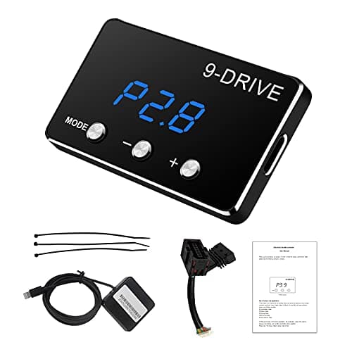 Throttle Response Controller 9 Drive Modes Smart Electronic Racing Accelerator Compatible with Ford F150 F250 Raptor Fusion Focus Grand Mondeo Ranger Transit Mazda 5 6 BT50 CX9