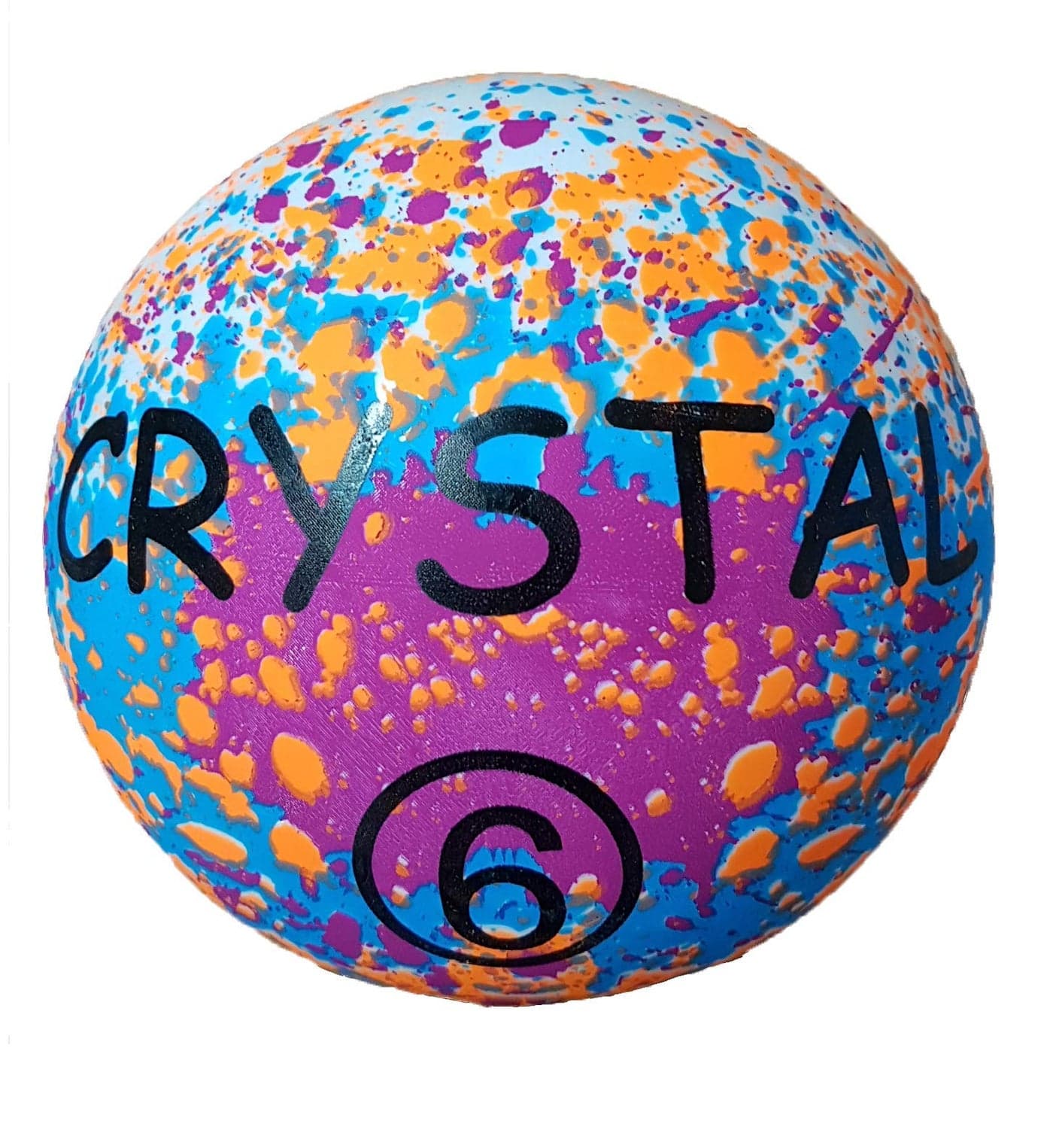 Jupiter Industries® Inflatable Vinyl Ball for Swimming Pool & Garden| Perfect Ball for Children, with 2 Inflating Pins - Usable for Kids/Adults | Size : 15cm (6 Inches) | Multicolor (Polka Dots)