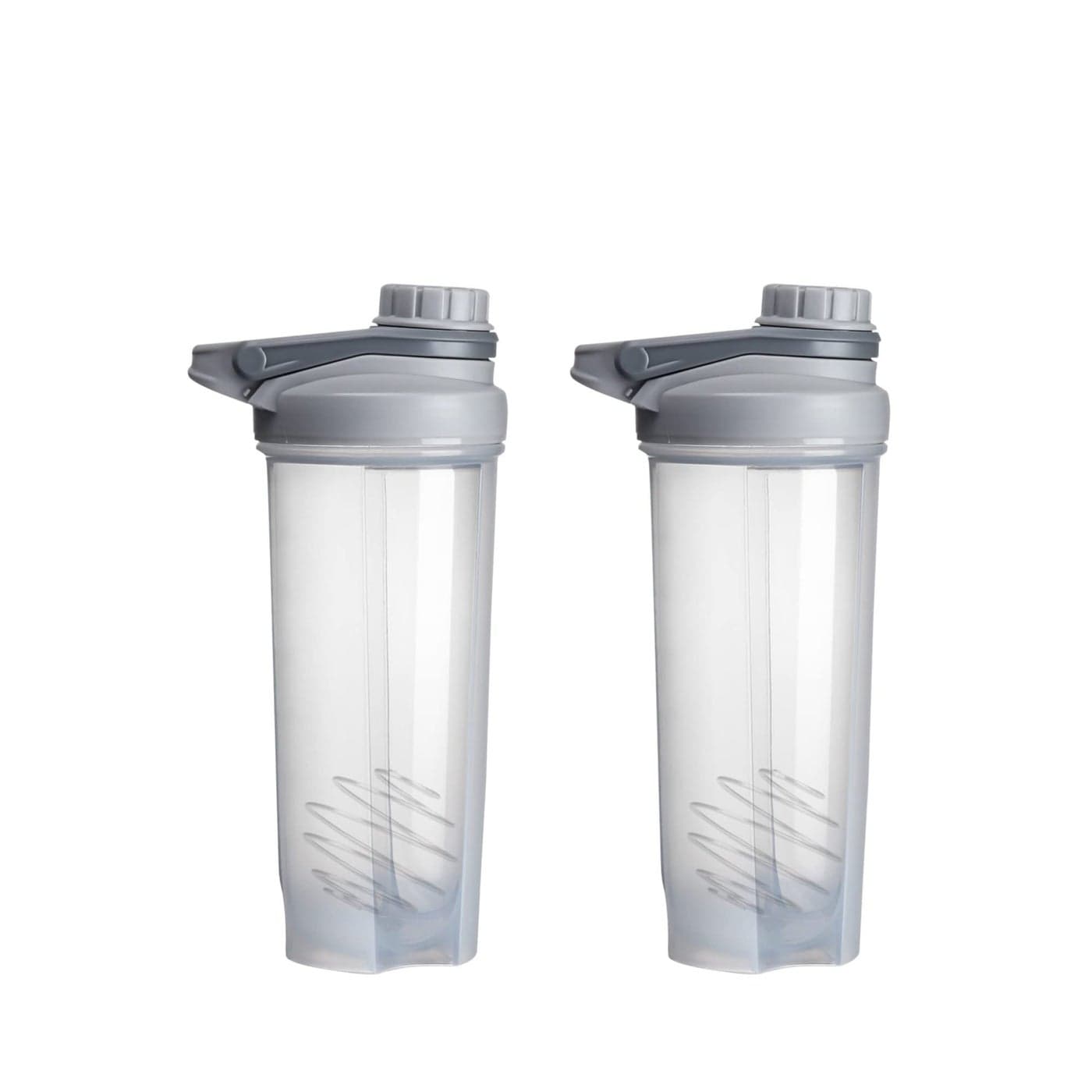Fitness Shaker Bottle, Fitness Sports Classic Protein Shaker Bottle, BPA Free, Professional Fitness cup Fashionable Portable Sport Plastic Water Shaker Bottle for Exercise
