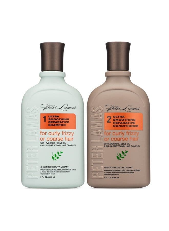 Ultra Smoothing Conditioner | Soften Hair, Increase Shine & Eliminate Frizz with Avocado and Olive Oil | Vegan, Paraben and Sulfate-Free