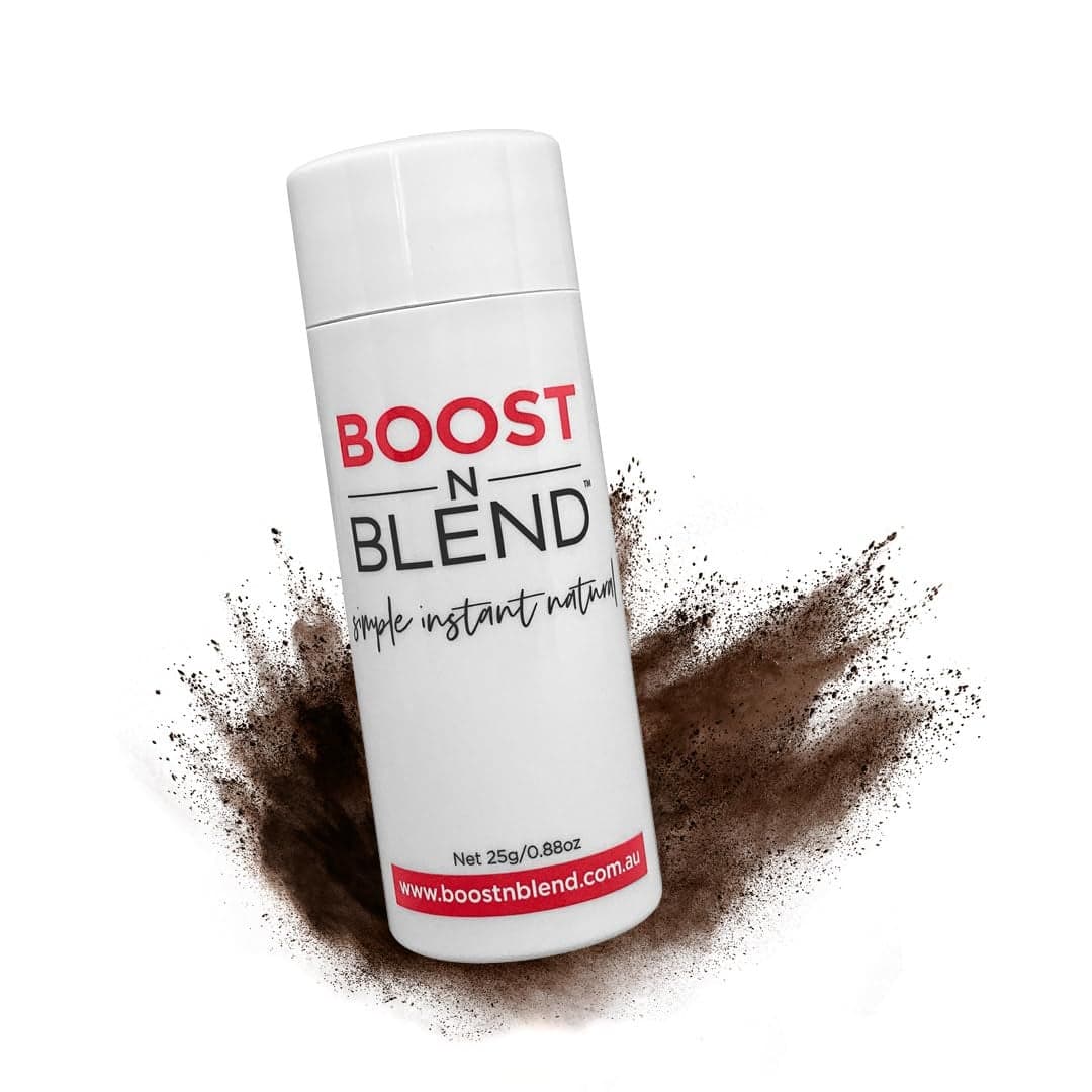 Boost N Blend Hair Volumizer for Thinning Hair in Women Cotton Fibers and Concealer Powder for Visible Scalp 25g088oz