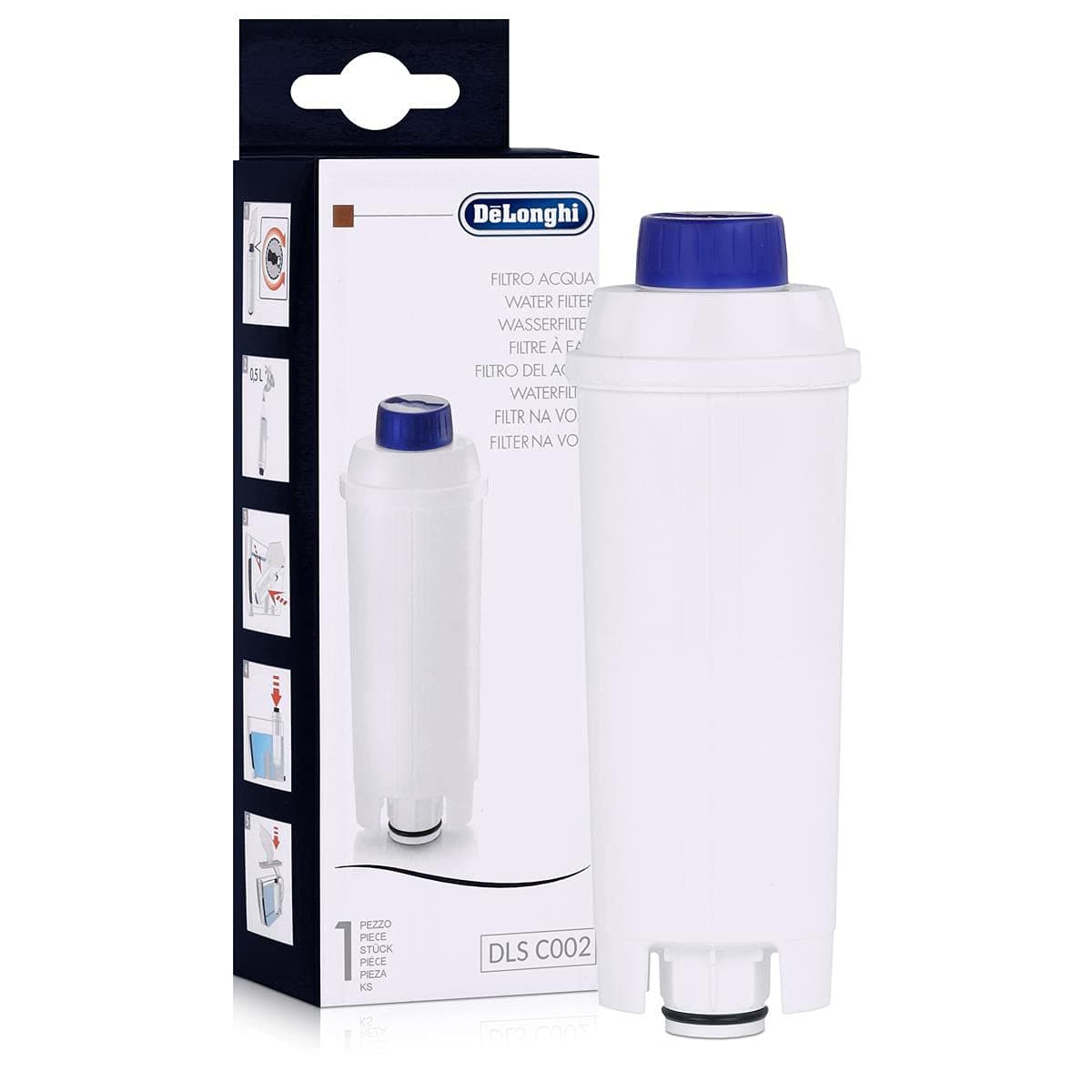 DELONGHI WATER FILTER SOFTENER DLSC002 Pack of 1White