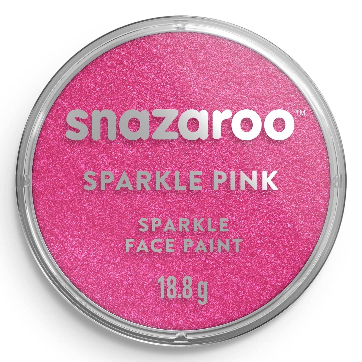 Snazaroo Sparkle Face and Body Paint 188g 066oz Pot Sparkle Pink