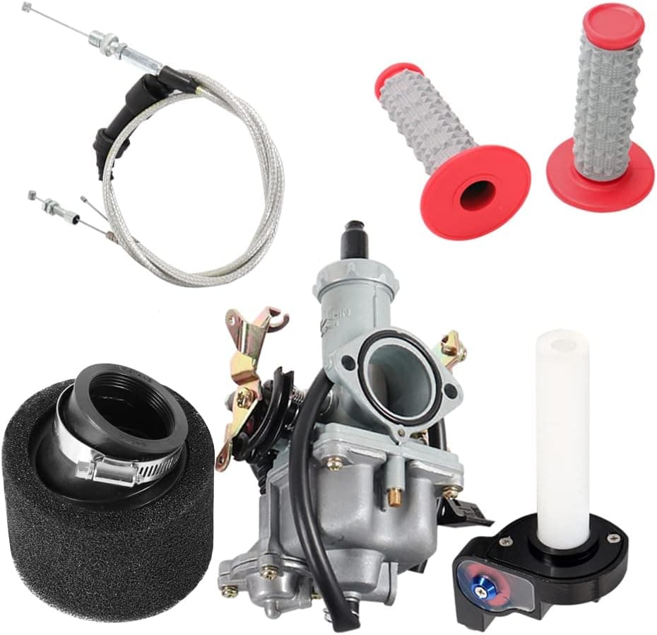 JXMOTO PZ30 30mm Carburetor with Accelerating Pump for 200cc 250cc Motorcycles
