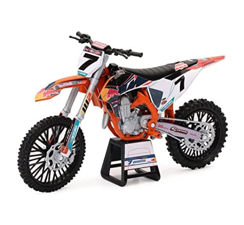 NewRay Motorcycles 112 Compatible with KTM 450 SXF Red Bull KTM 7 Aaron Plessinger 58363