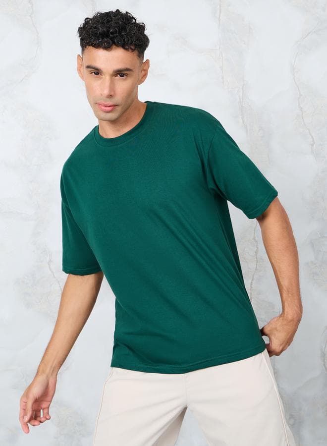 Styli Unleash Your Potential Slogan Oversized T-Shirt