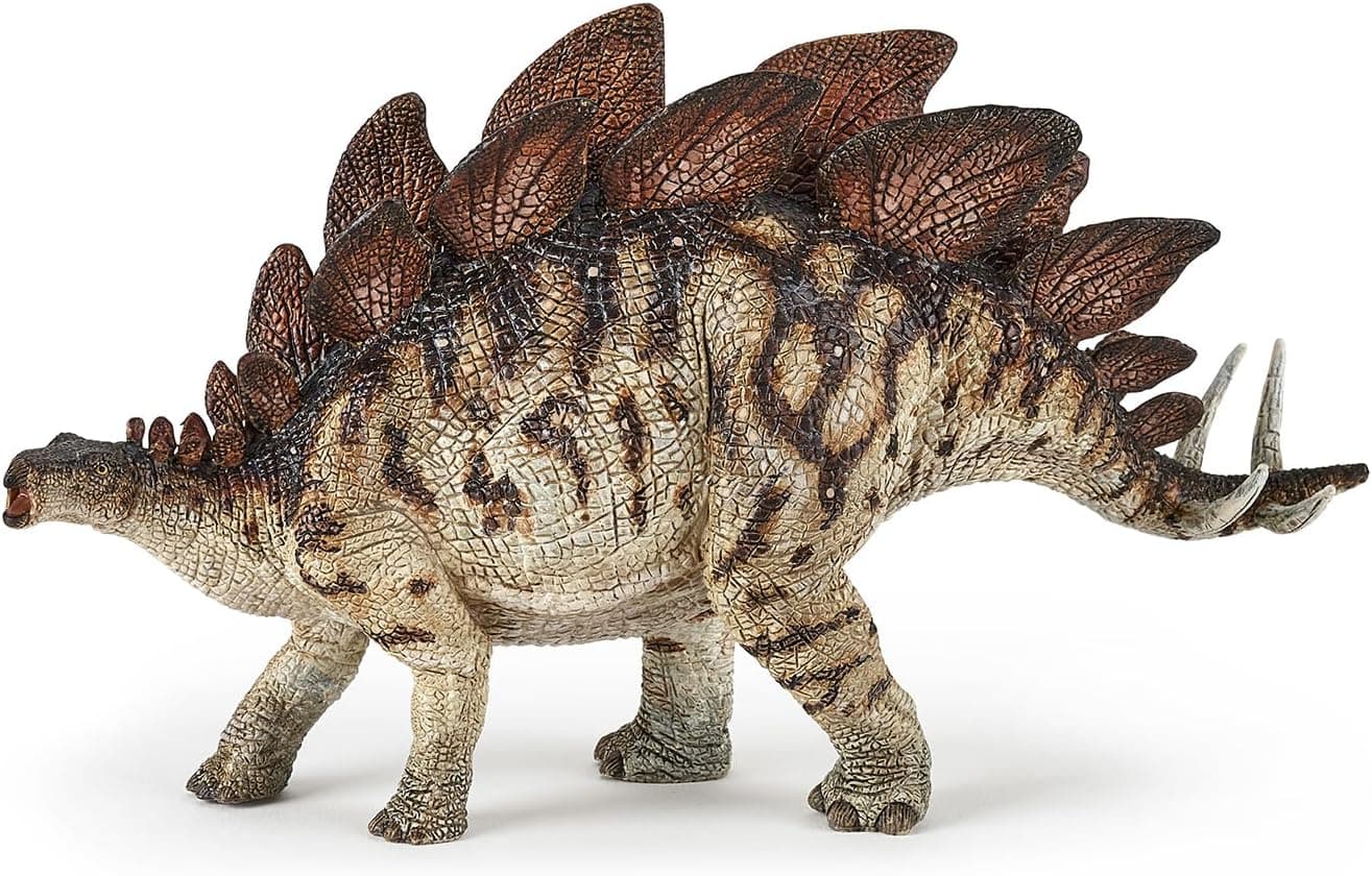 Papo MultiColored Stegosaurus Toy Figure 12cm