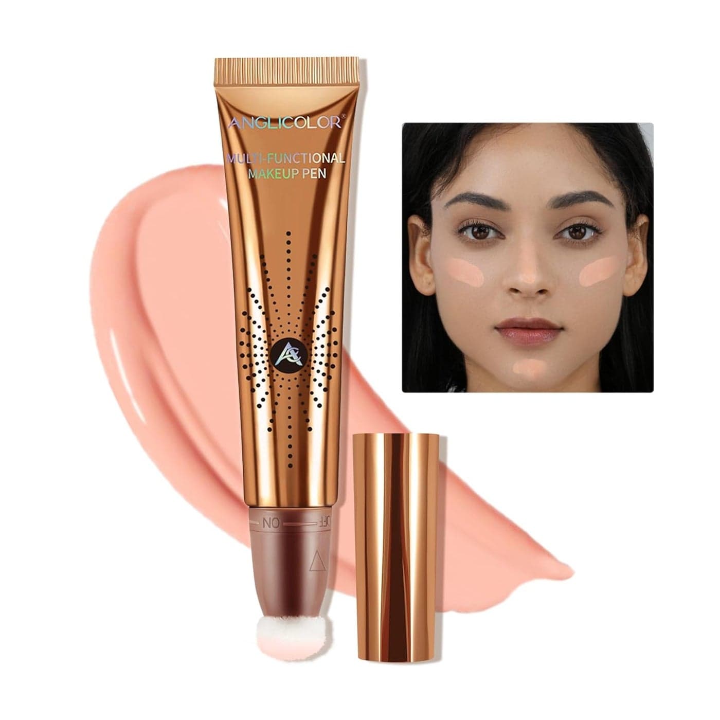 Blush Beauty WandLiquid Blush Wand For RadiantLongLastingWaterproofHighly PigmentedVegan CrueltyFree 05PINK POP 12ml