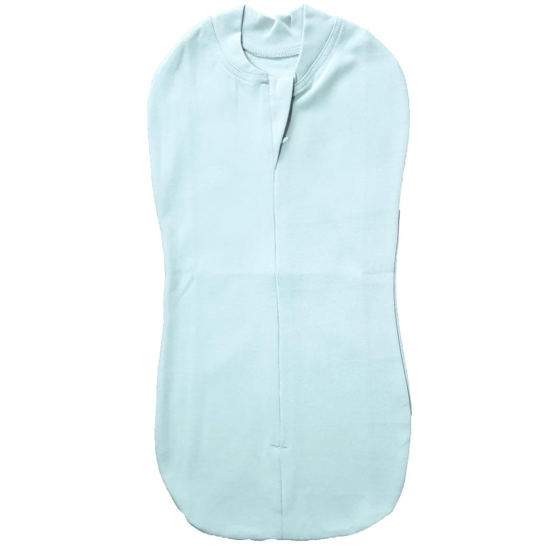 MammaChamp Zipper Swaddle Sleeping SackBlanketsWrapPodBag New Born Baby for 03 Months Pack of 1 Light Blue