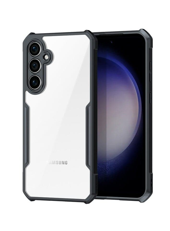 Samsung Galaxy A35 Mobile Phone Case Cover, Ultra-Thin Lightweight Cover Soft TPU Bumper + Acrylic Clear Back Case Cover